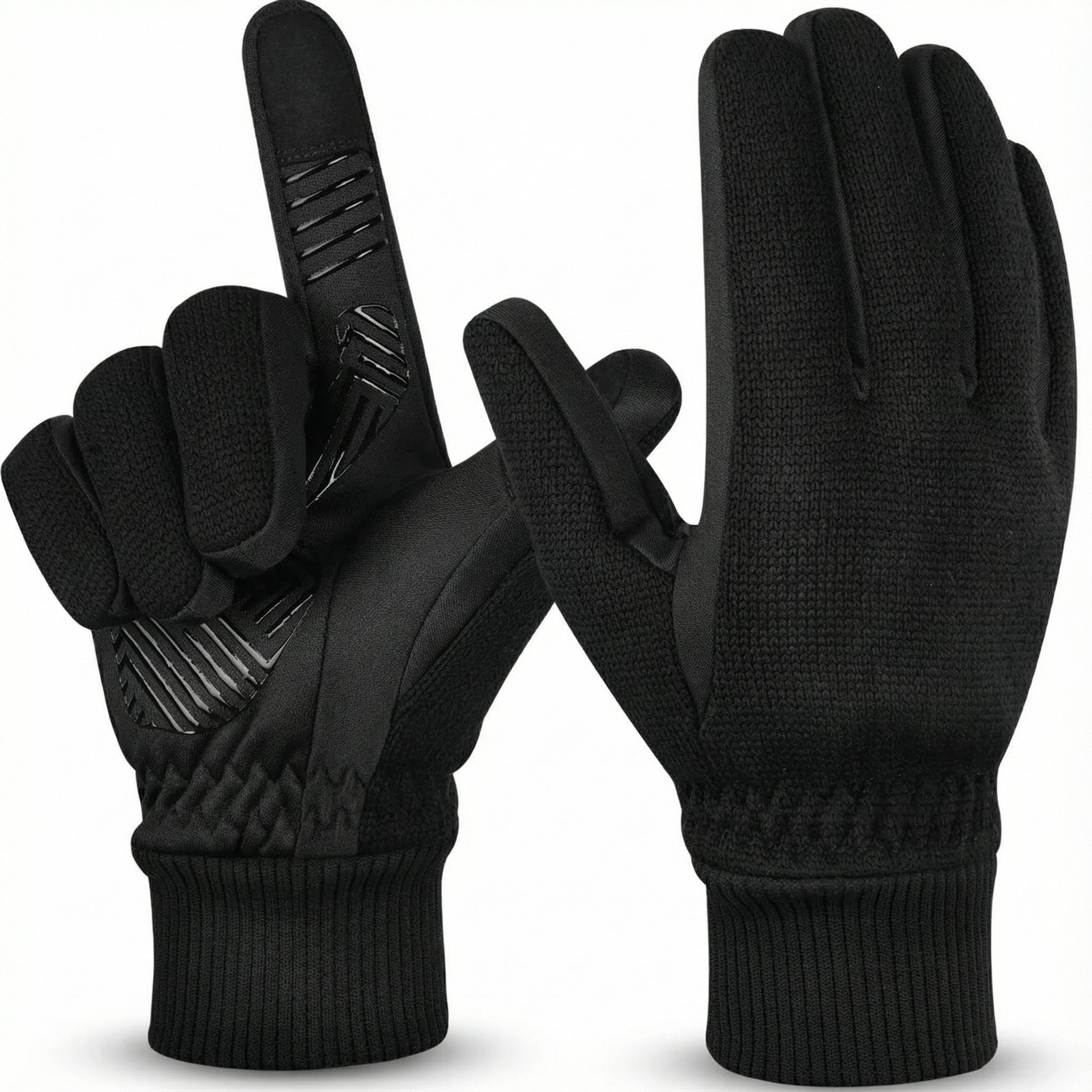 ThermoFit Winterhandschuhe mit Touchscreen – Rutschfest & Windabweisend