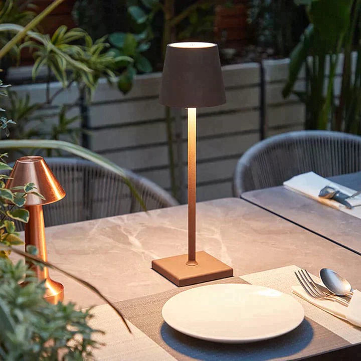 Luxuriöse kabellose Tischleuchte - LuxaGlow