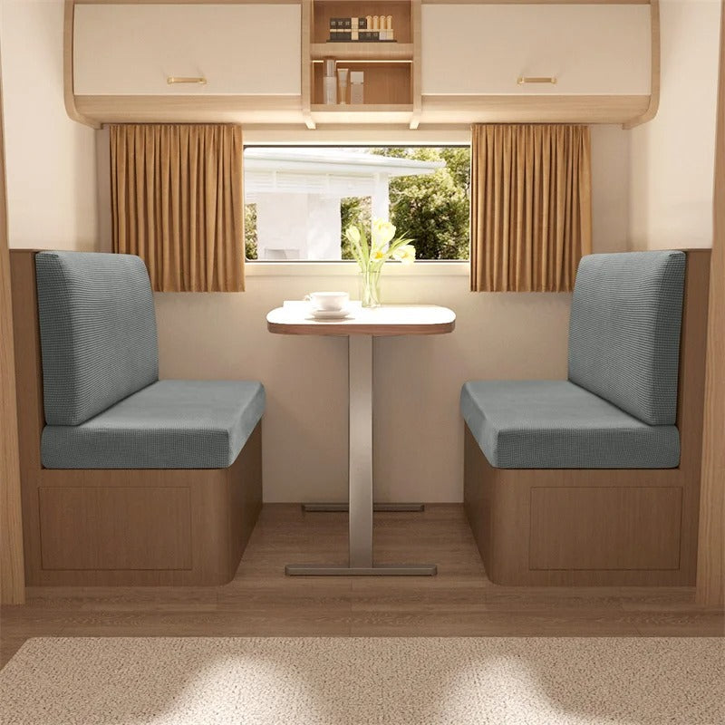 OutdoorHaven Wohnmobil Sitzbankabdeckungen Set - Stilvoller Schutz für Ihre Wohnmobilmöbel