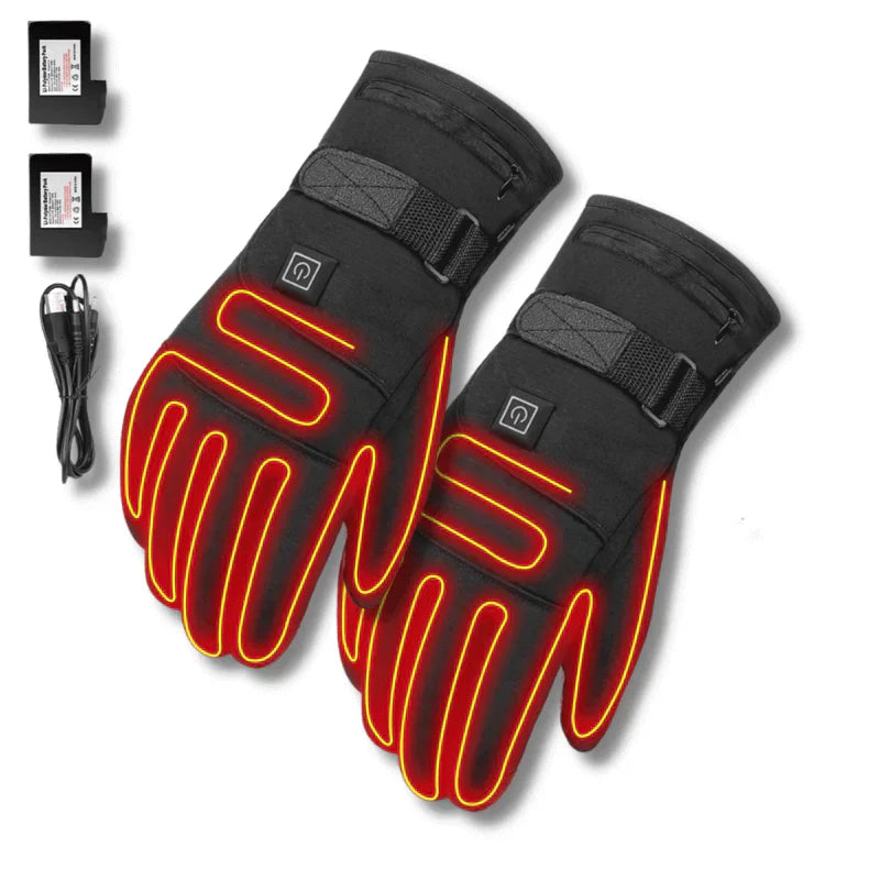 Beheizbare Handschuhe – Wasserdichtes Design & Einstellbare Wärme für Angenehme Winteraktivitäten