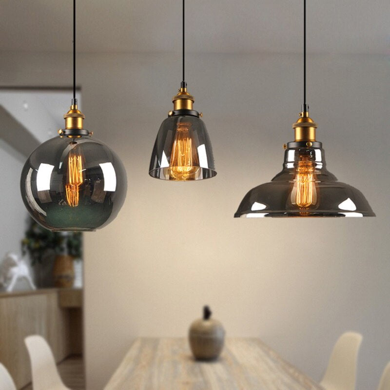 LumiVance – Kristall Hängelampe modern – Zylinder Glas & warmes Licht
