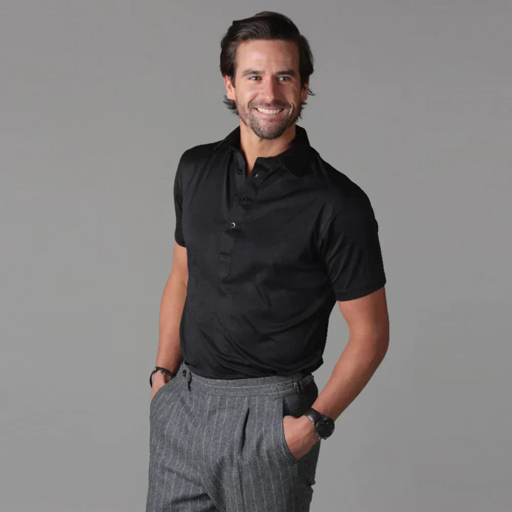 Poloshirt mit steifem Kragen - Rasmus