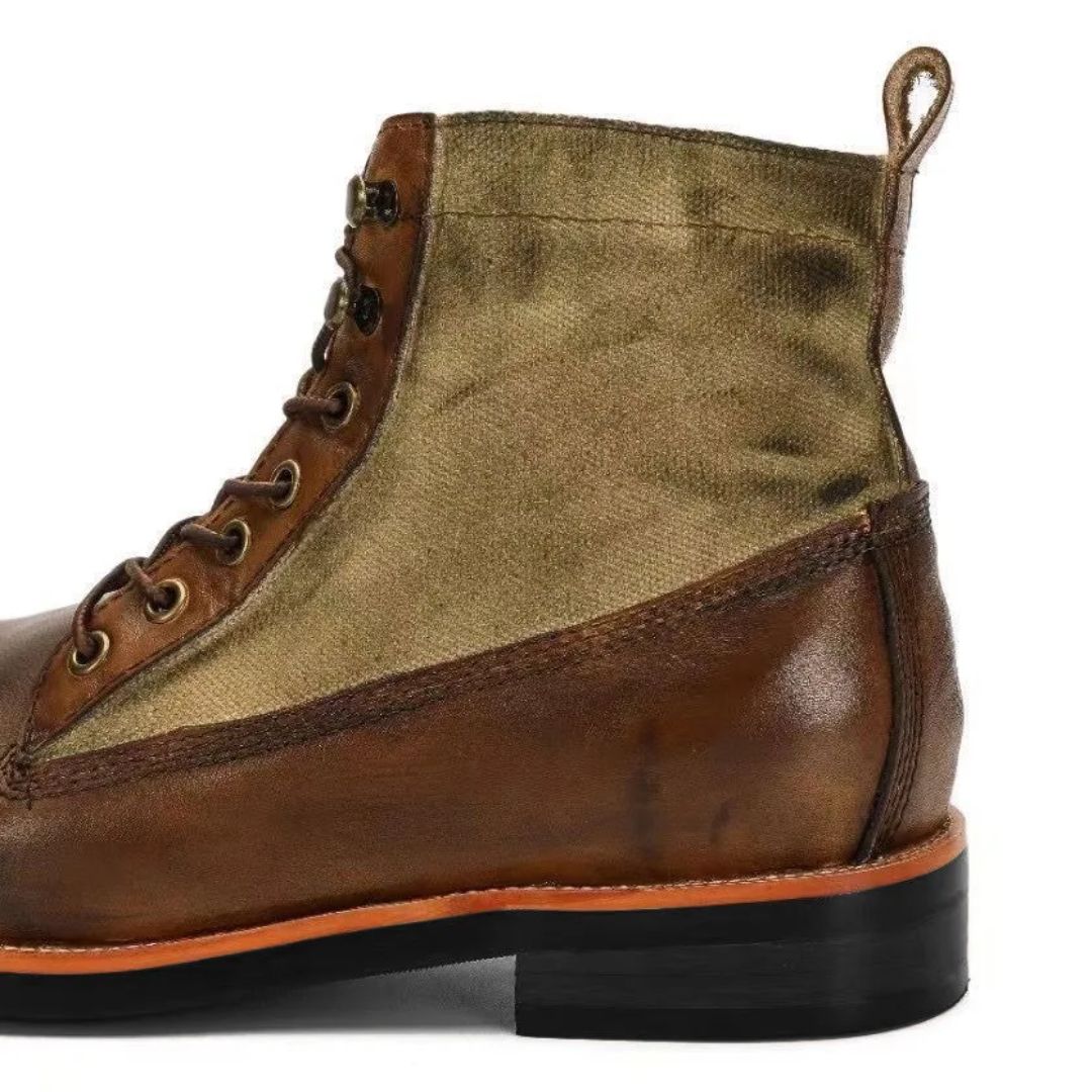 AlpenHeritage – Haferl Sneakers Bernard – Handgefertigte Retro-Stiefeletten
