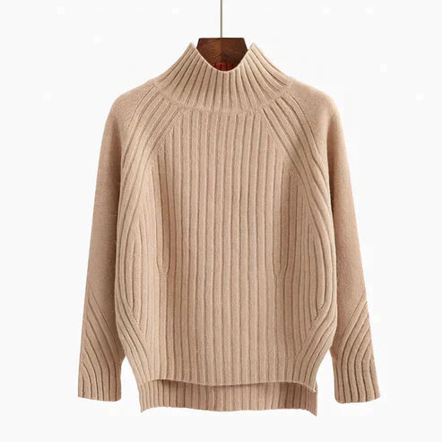 Mila – maglione da donna in 100 % cashmere, morbido e senza tempo elegante