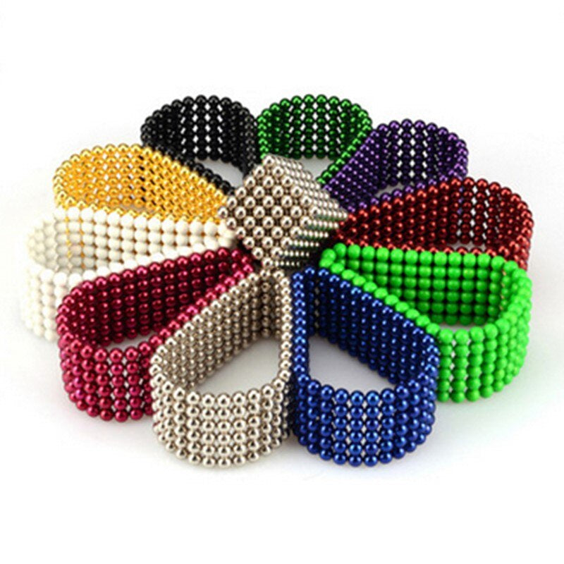 Magnetische Kugeln Kreativset – Vielseitiges Bauset mit Starken Magneten für Fantasievolle Konstruktionen