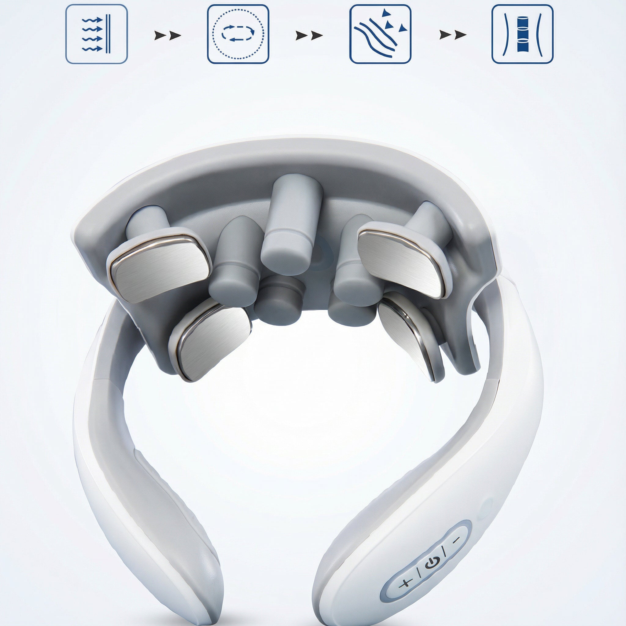 Appareil de massage pour la nuque – Fonction chaleur, modes de vibration et conception ergonomique