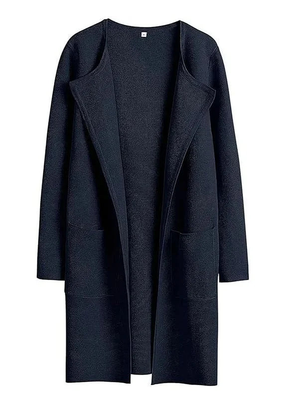 Stylische lange Strickjacke für Frauen - Davie