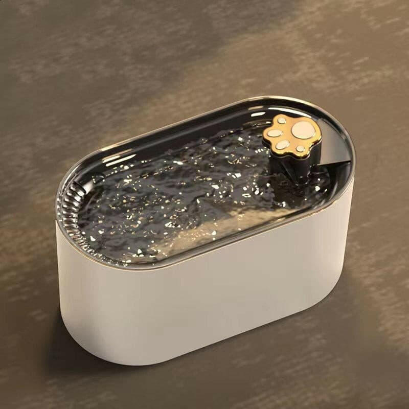 Devako Pet Ultra-leiser Wasserspender mit LED-Beleuchtung Wasserfontäne