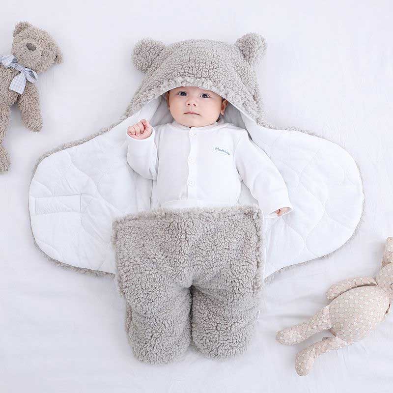 Weicher Baby-Wickel-Schlafsack - CosyCub