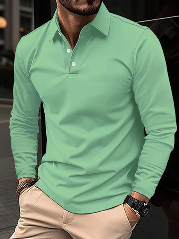 Devako Théo｜Polo homme à manches longues