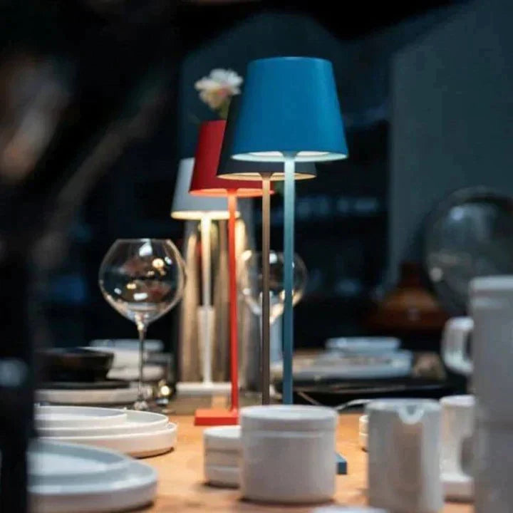 Luxuriöse kabellose Tischleuchte - LuxaGlow