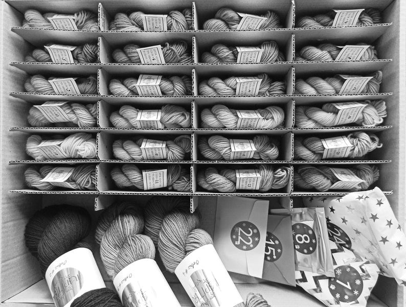 WoolenJoy – Adventskalender mit 25  Woll-Überraschungen – Feiertage