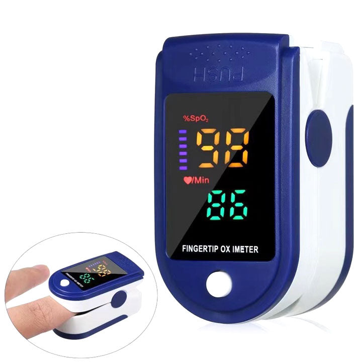 Virelio – Pulsoximeter mit LED-Display & Auto-Off – Für unterwegs