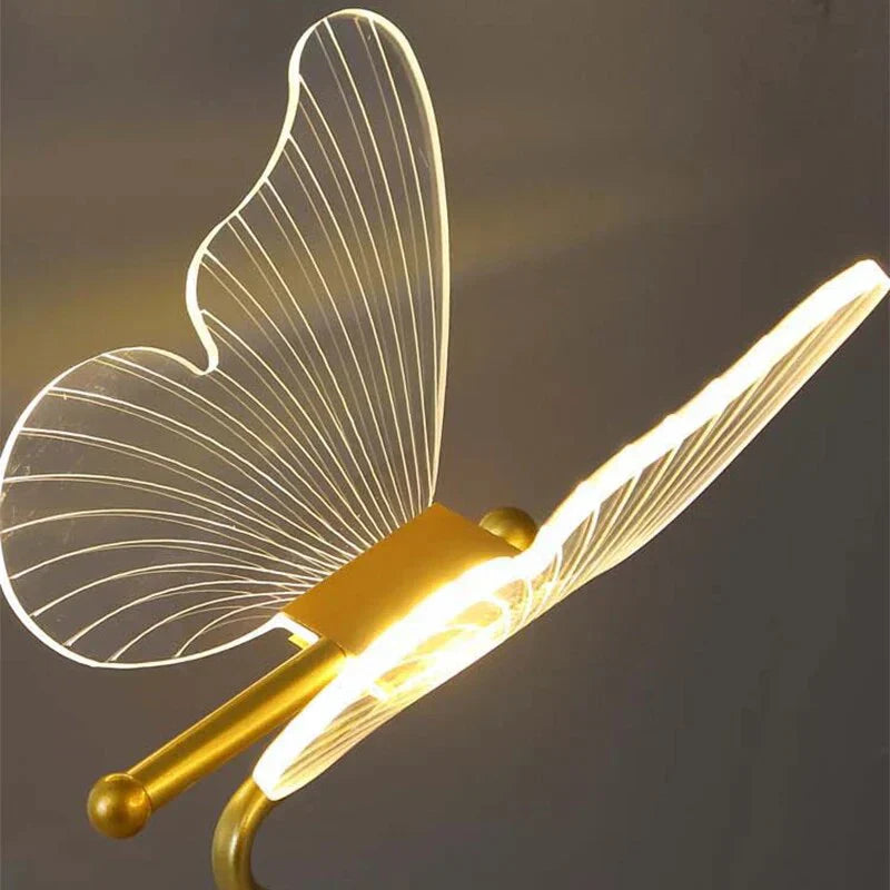 Luxury Butterfly LED Tischlampe - Moderne Ambientebeleuchtung