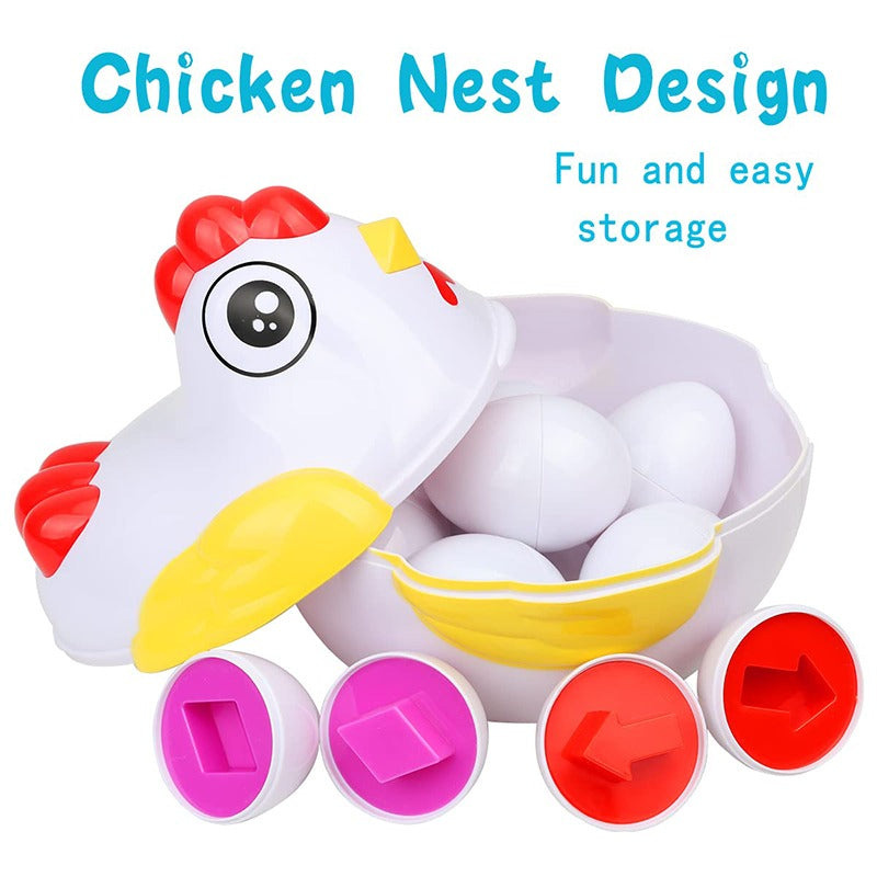 Kreatives Eierpuzzle für Kinder - EggCiting Puzzle Set