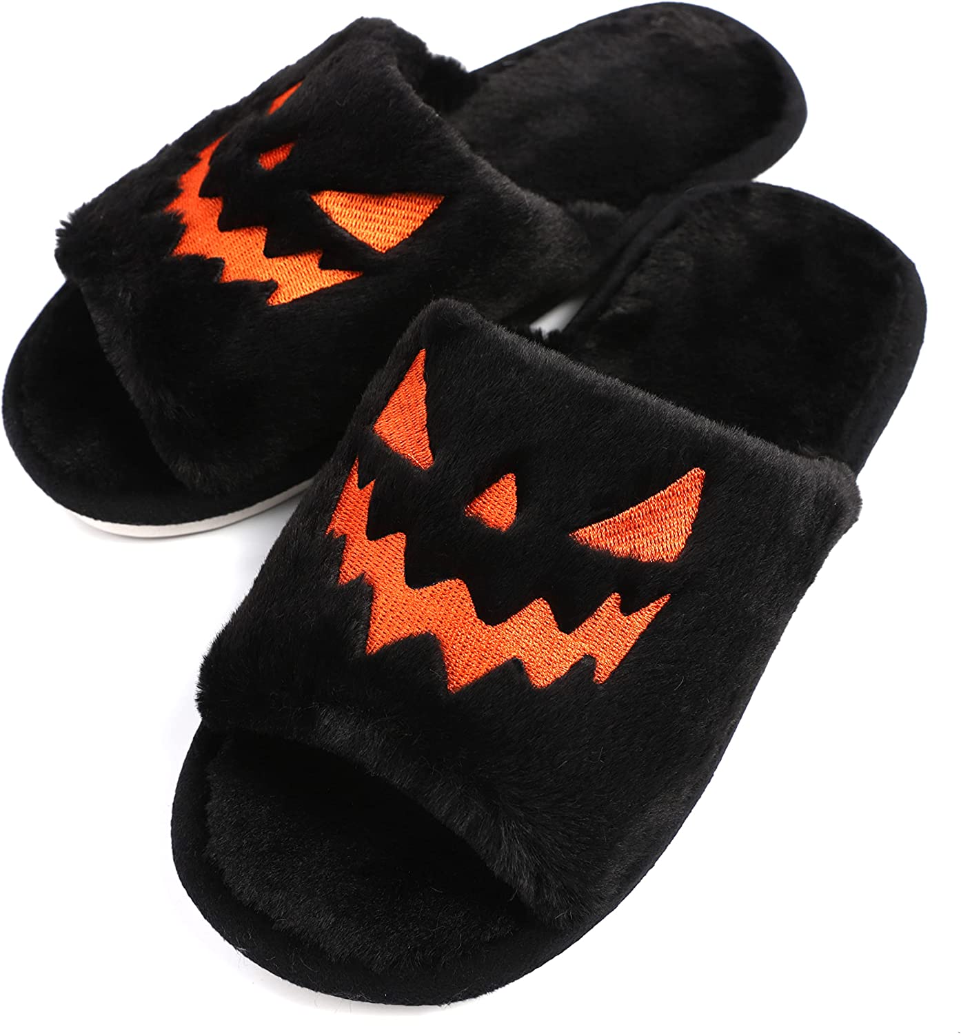 GhostSteps – Winterliche Halloween-Pantoffeln mit Antirutschsohle