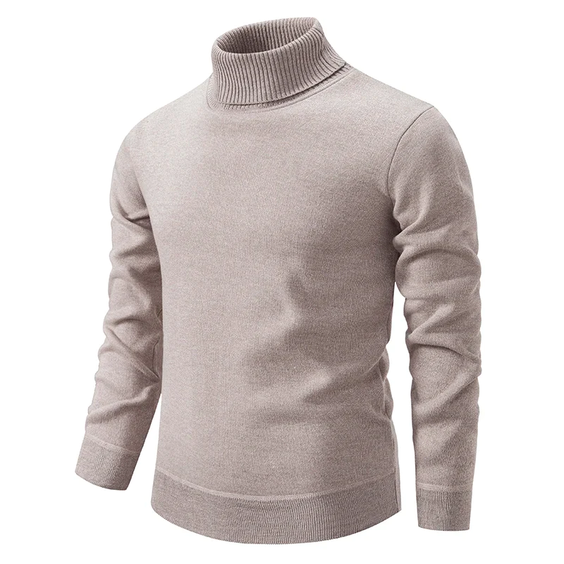 Rollkragenpullover aus Schurwolle - Franco
