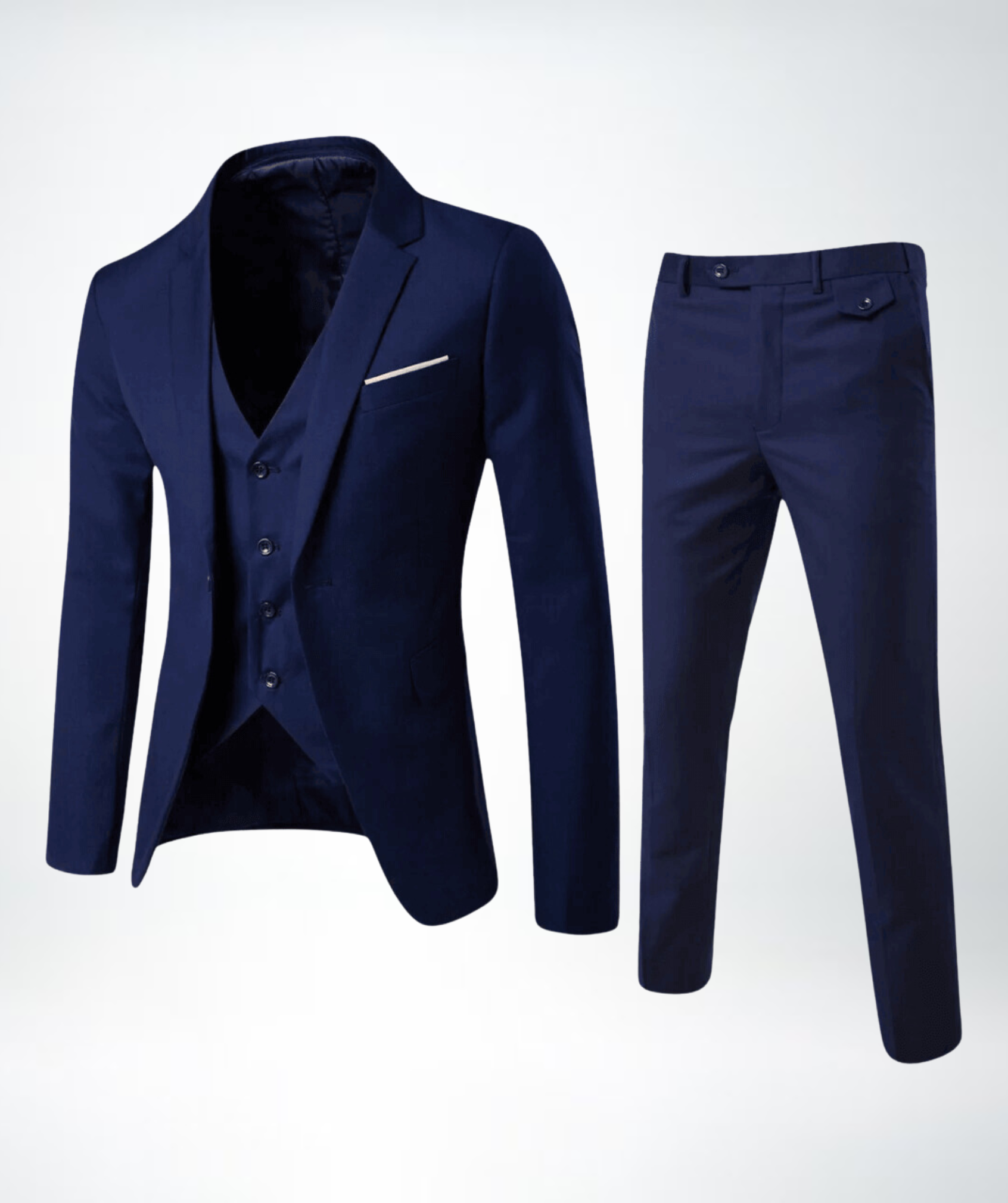 Finn abito da uomo | Set tre pezzi con gilet