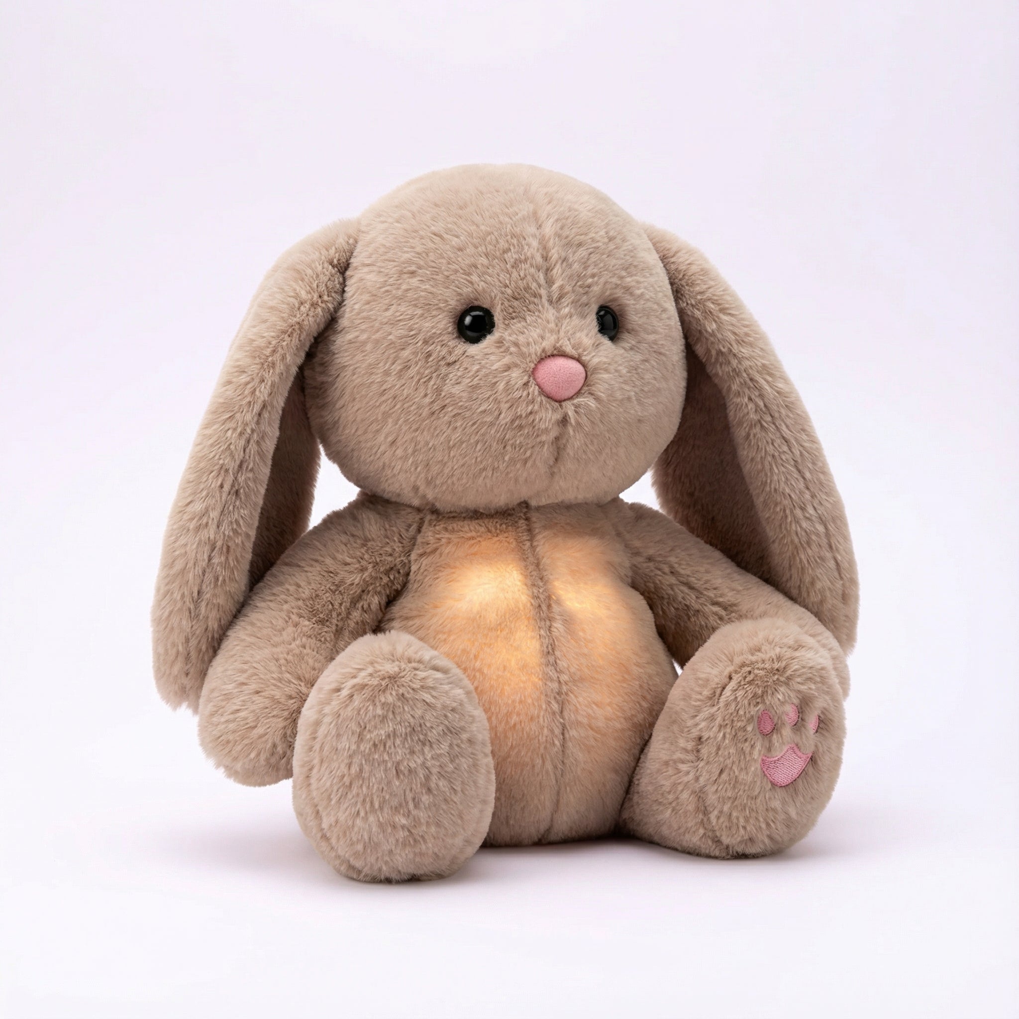 Plush Cuddly Toy with Movement Function & Gentle Light