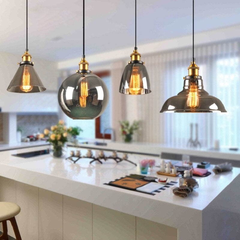 LumiVance – Kristall Hängelampe modern – Zylinder Glas & warmes Licht