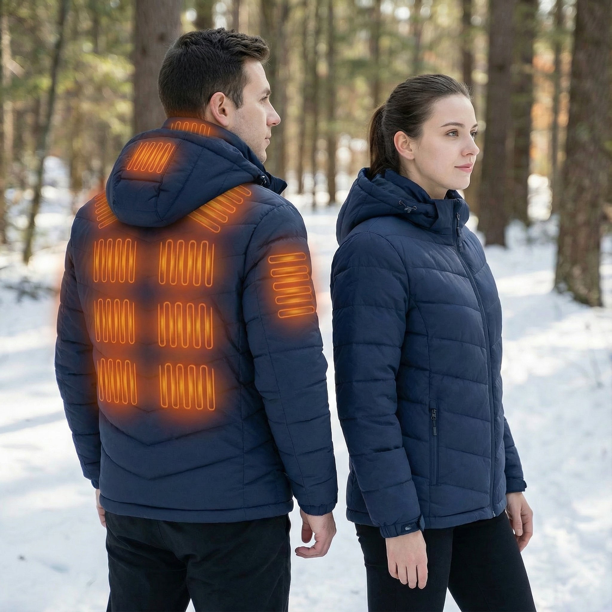 Core Heated Winter Jacket for Women & Men - Warmth in Cold Weather