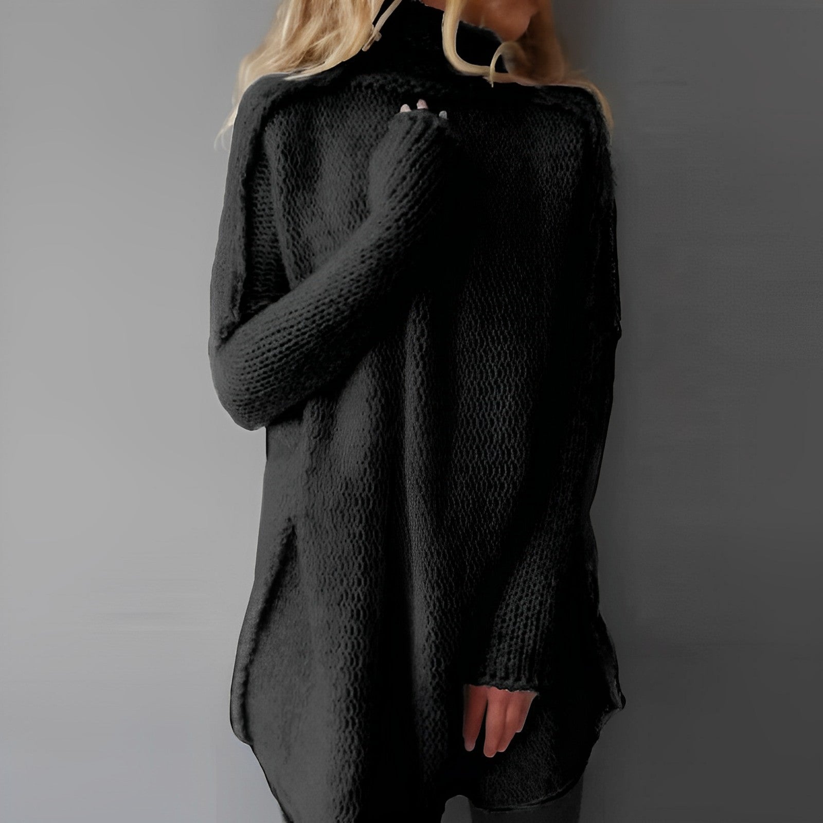 Otthild - Langer Strickpulli