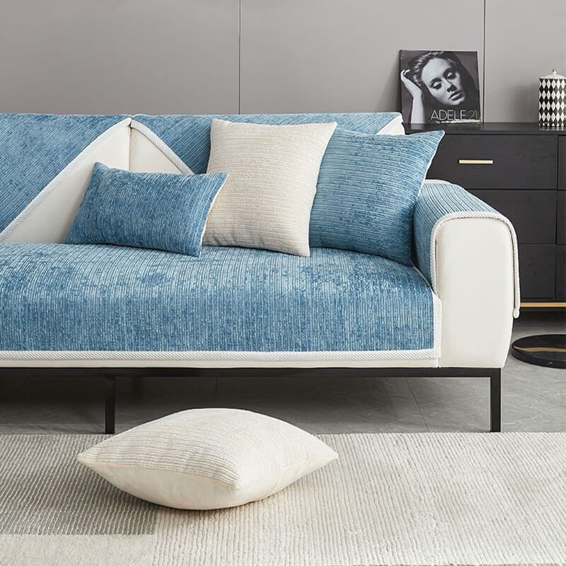 HomeGuard – Copridivano in ciniglia antigraffio – Elegante e durevole