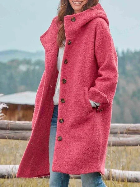 Verana Jacket | Midi-Jacke mit Knöpfen und elegantem, schmeichelhaftem Schnitt