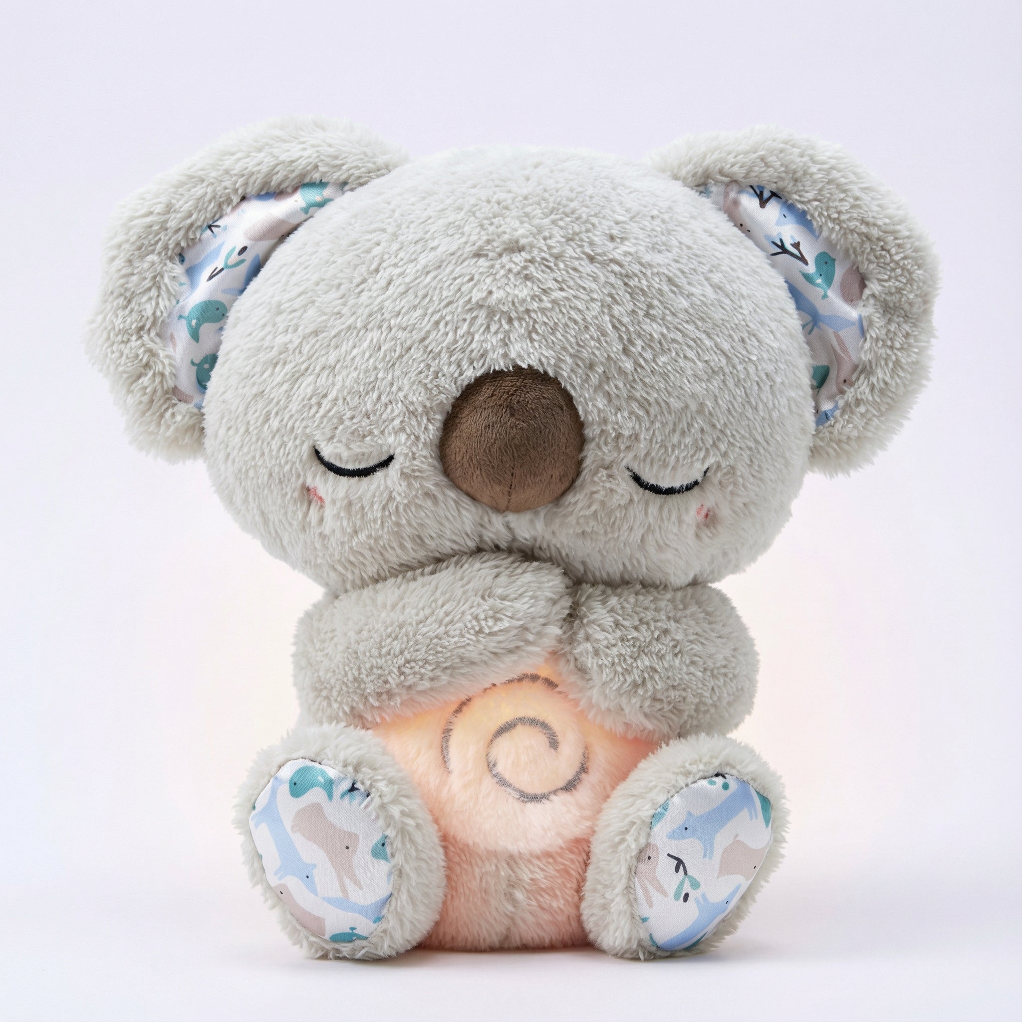 Plush Cuddly Toy with Movement Function & Gentle Light