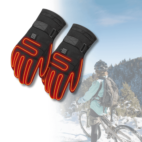 Beheizbare Handschuhe – Wasserdichtes Design & Einstellbare Wärme für Angenehme Winteraktivitäten