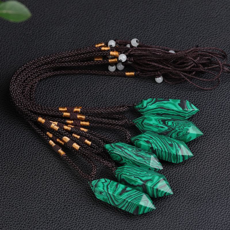 Collana curativa naturale in cristallo di ametista – Lyra