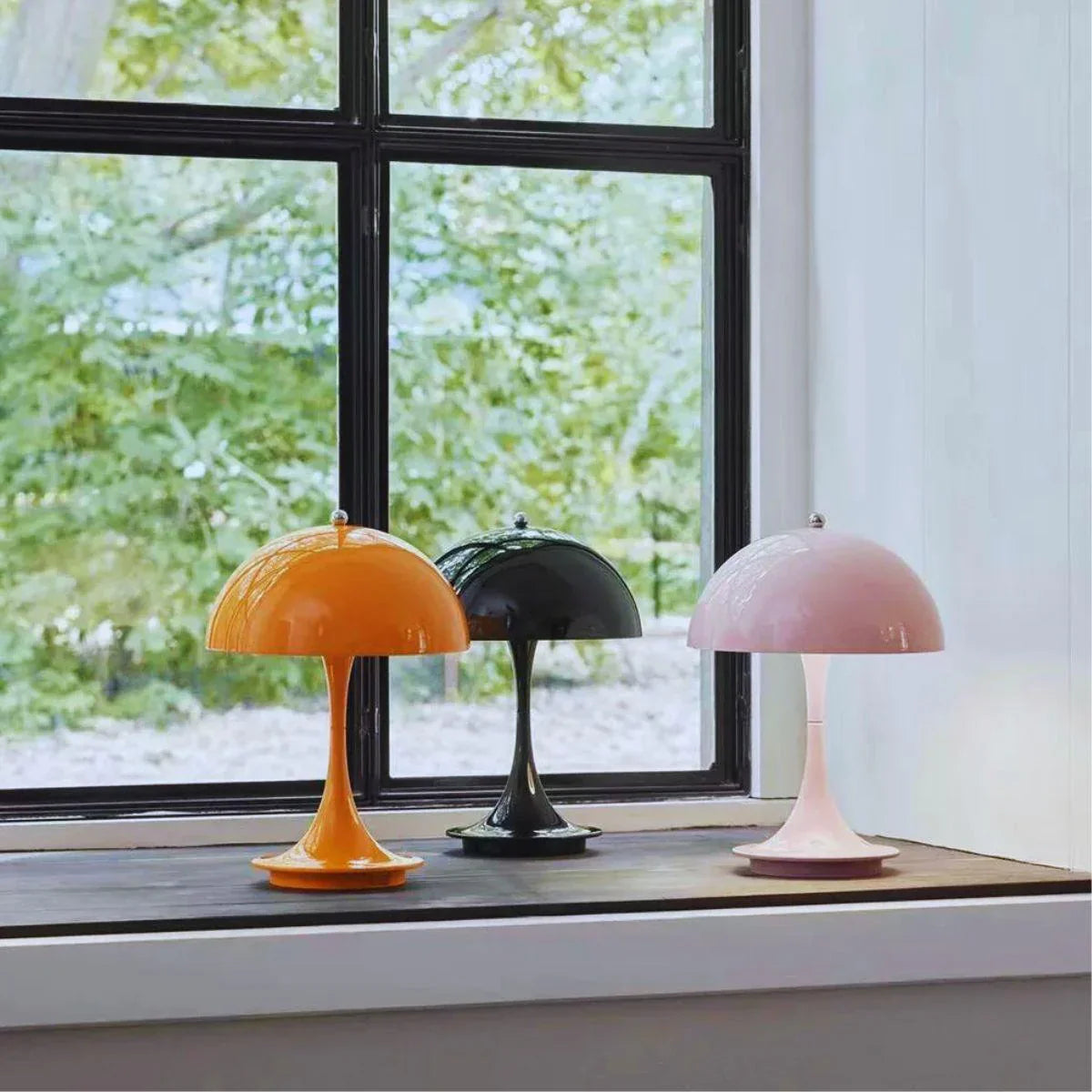 BloomGlow Dimmbare & kabellose Blumenknopf-Lampe - Atmosphärische wiederaufladbare LED