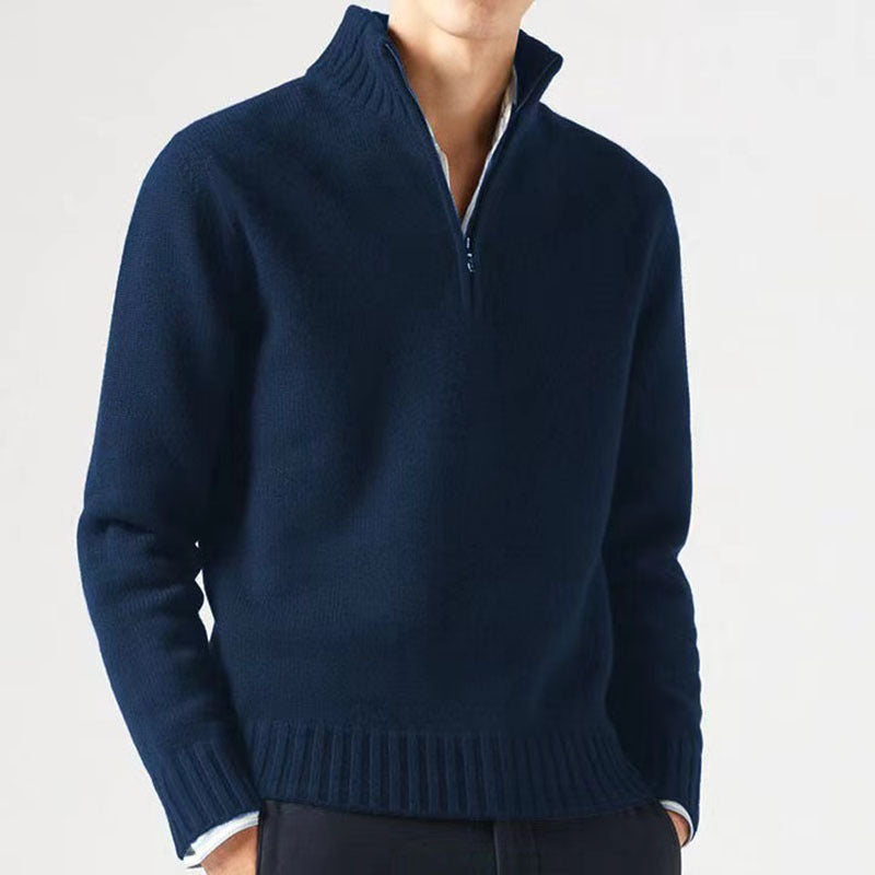 Pullover mit halbem Reißverschluss für Männer - Dani