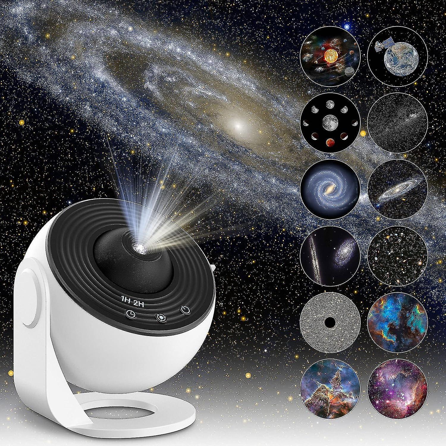 StellaBeam – Rum Projektorlampe LED – Stjernehimmel & 19 Mønstre