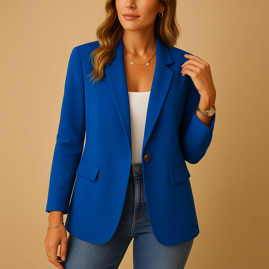 Yara – Taillierter Damenblazer mit Stretch – Perfekt für Party, City & Alltag