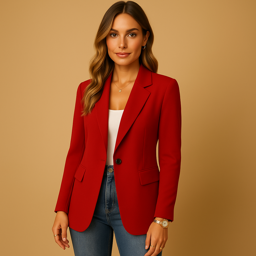 Yara – Taillierter Damenblazer mit Stretch – Perfekt für Party, City & Alltag