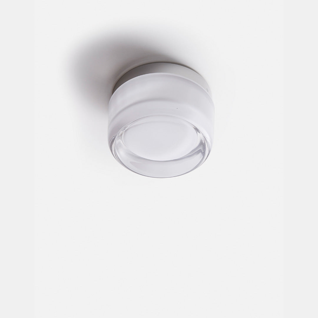 DimpleGlow – Kompakte LED-Wandleuchte – Modernes Acryl & Aluminium Design