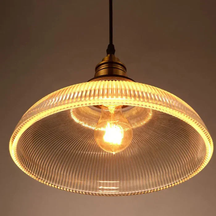 LumiGlass – Glas hængelampe moderne – Elegant design & varmt lys