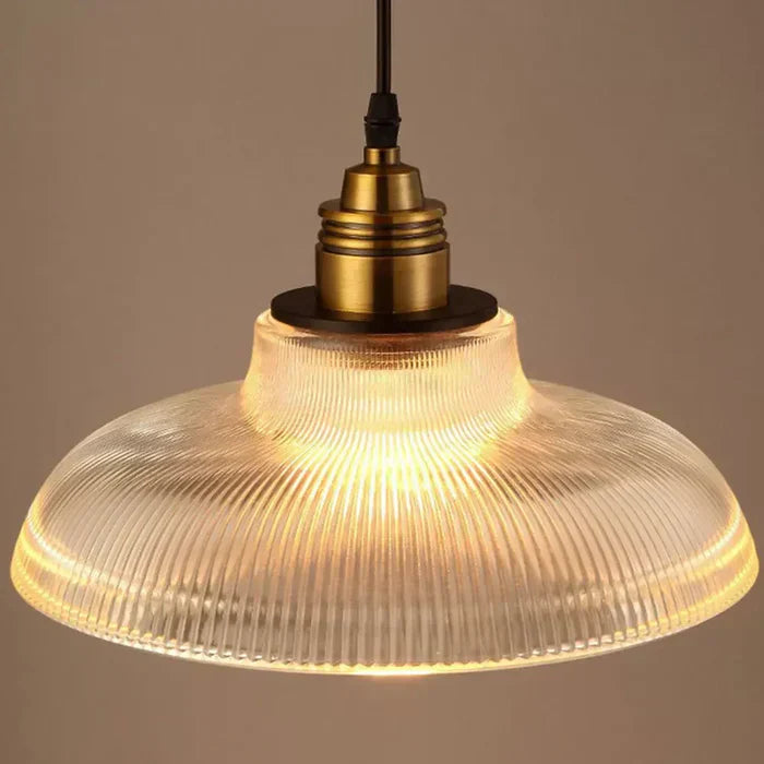 LumiGlass – Glas hængelampe moderne – Elegant design & varmt lys