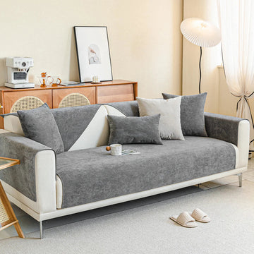 HomeGuard – Copridivano in ciniglia antigraffio – Elegante e durevole