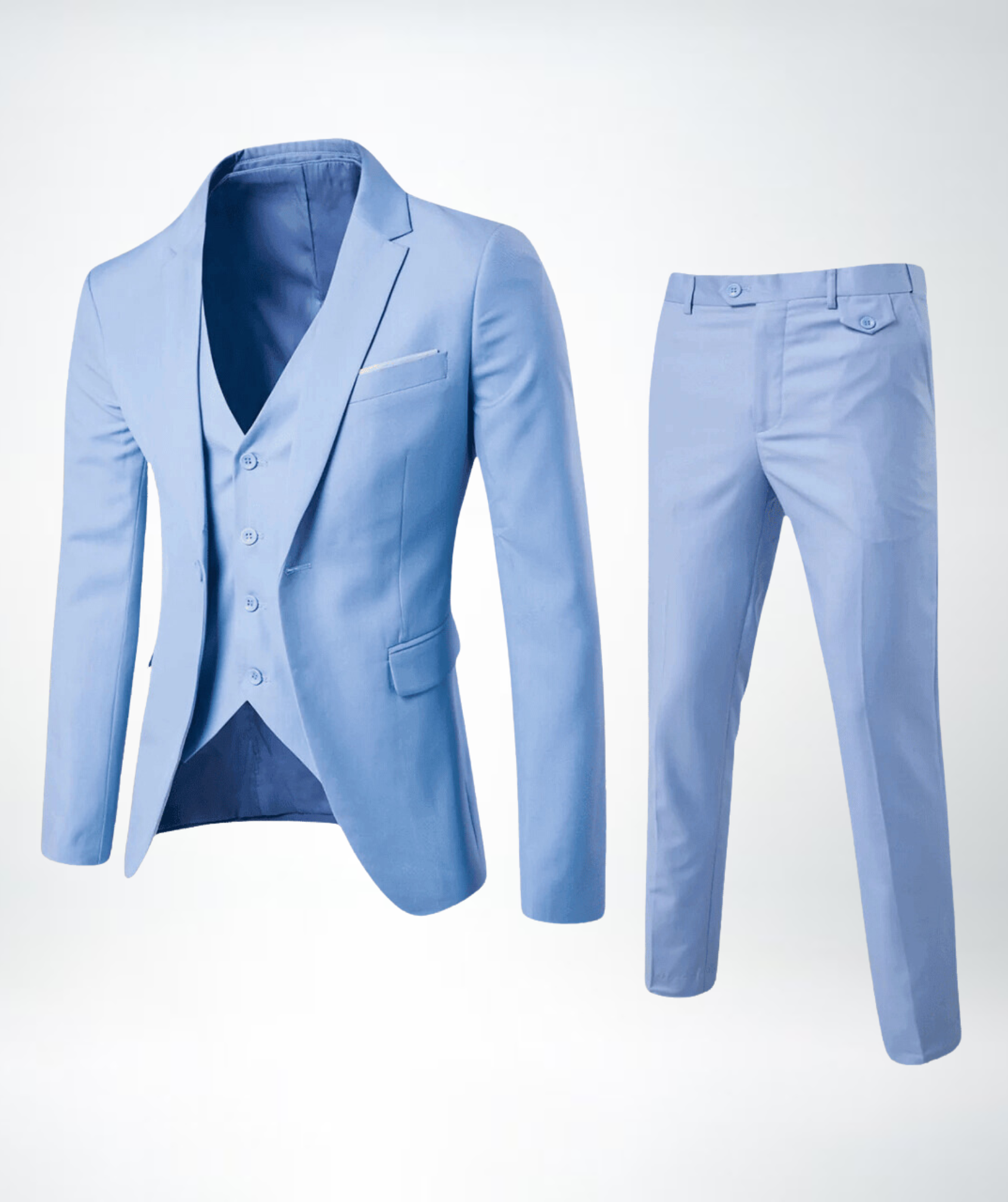 Finn abito da uomo | Set tre pezzi con gilet