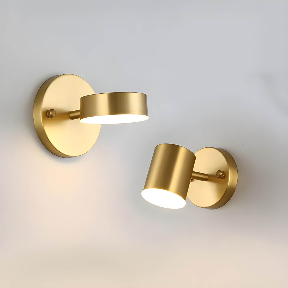 LED-Wandleuchten in Kupfer skandinavisch - Modernes Design mit Wärme