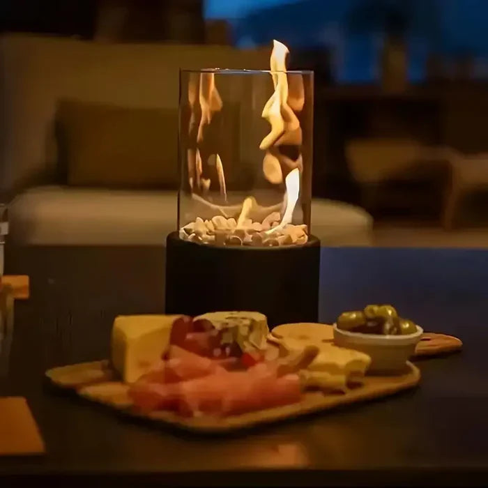 GlowLuxe bærbar bordildlanterne | trendy & hyggelig til ethvert rum