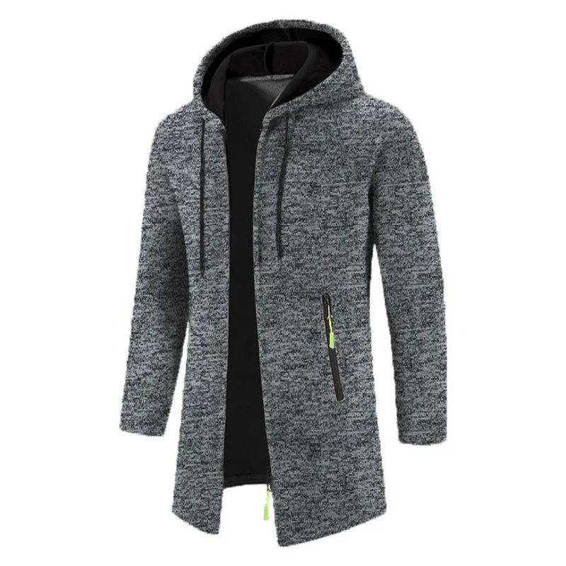 Winter Reißverschluss Hoodie für Männer | Wärme und Stil für winterliche Tage
