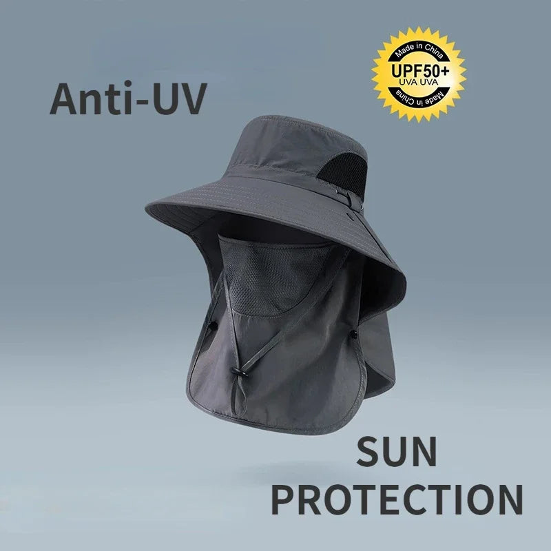 Sommer-Sonnenschutz-Hut - Leichtgewicht & UV-Schutz