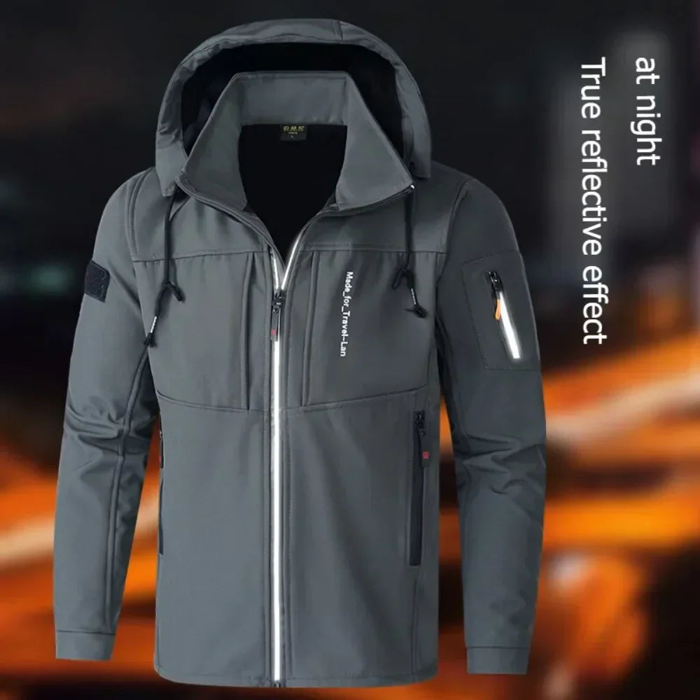 Veste de ski chaude et résistante à la pluie | Confort et protection par temps froid