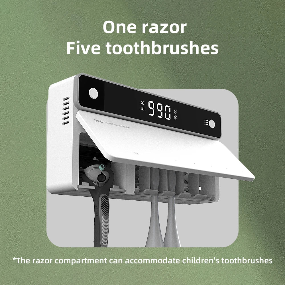 UV Zahnputzstation mit LED – Immer trockene & hygienische Zahnbürsten