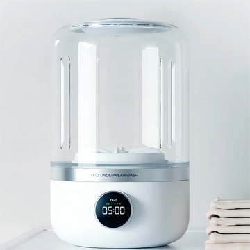 Cleanova – Tragbare Mini-Waschmaschine mit USB | Für Reisen & Zuhause