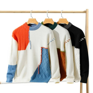 Pull-over d'automne et d'hiver pour couple : mode confortable et tendance pour les jours froids