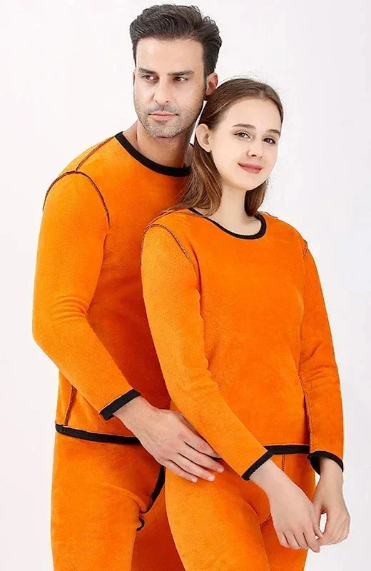 Teplé termo spodní prádlo set pro muže - pohodlné zimní teplo